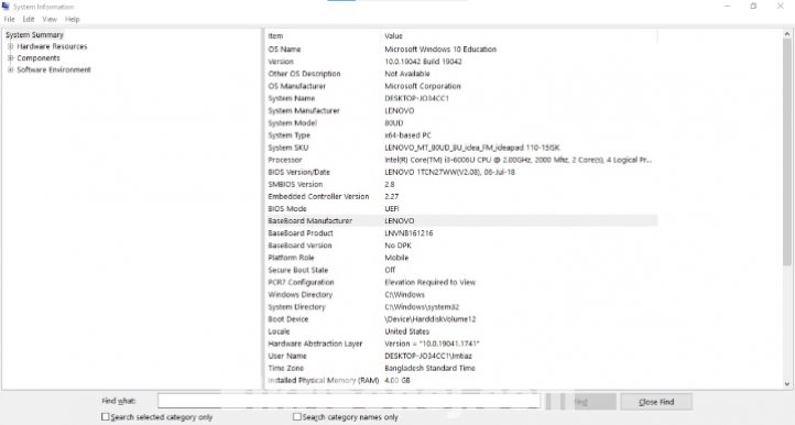 Lenovo 110-15ISK with Transcend ESD240C 240gb portable SSD